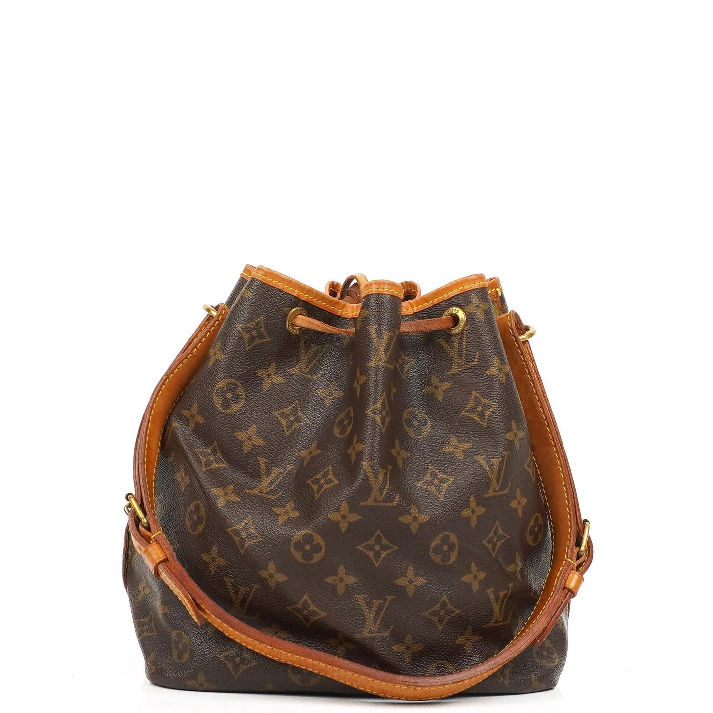 Louis Vuitton Petit Noe Monogram Canvas Schultertasche Gut