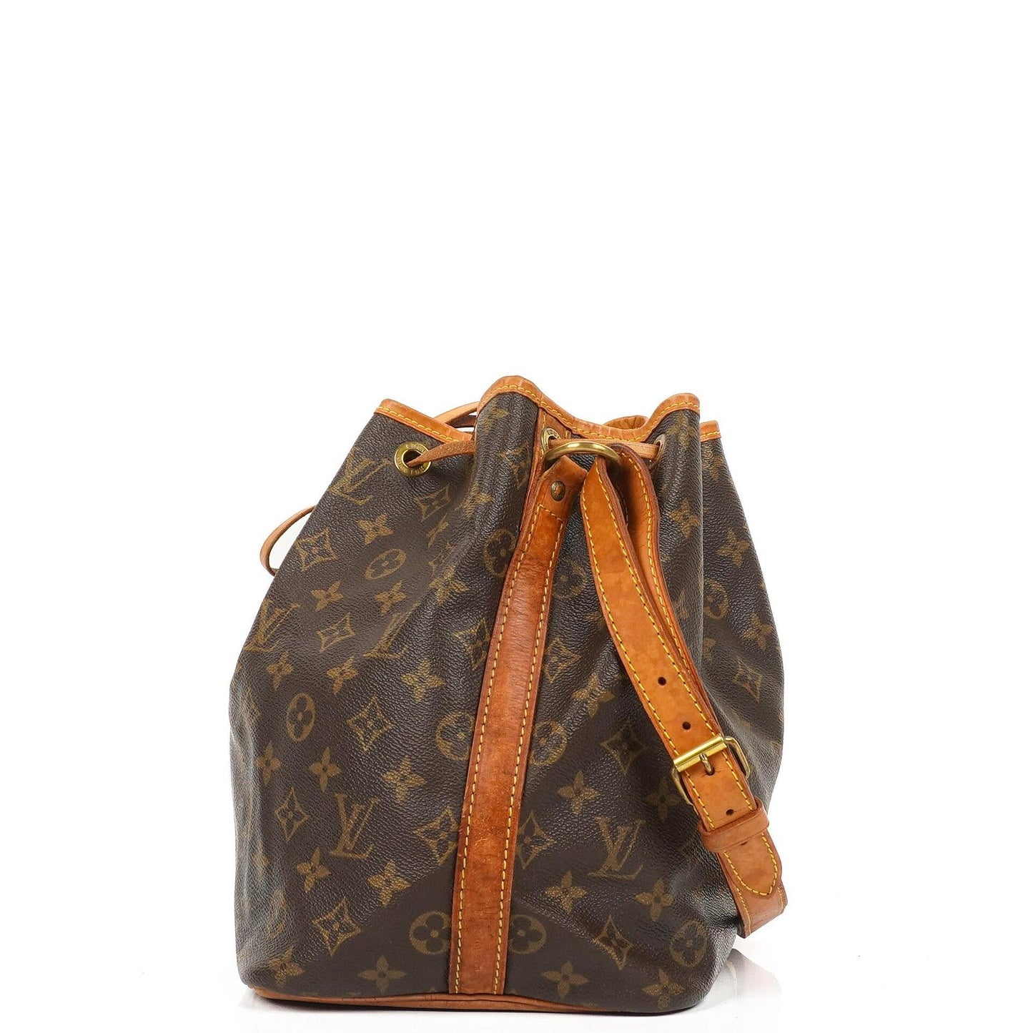 Louis Vuitton Petit Noe Monogram Canvas Schultertasche Gut