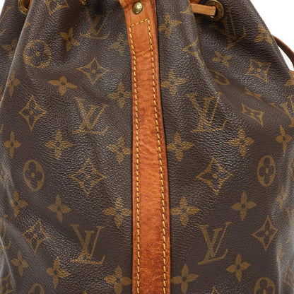 Louis Vuitton Petit Noe Monogram Canvas Schultertasche Gut