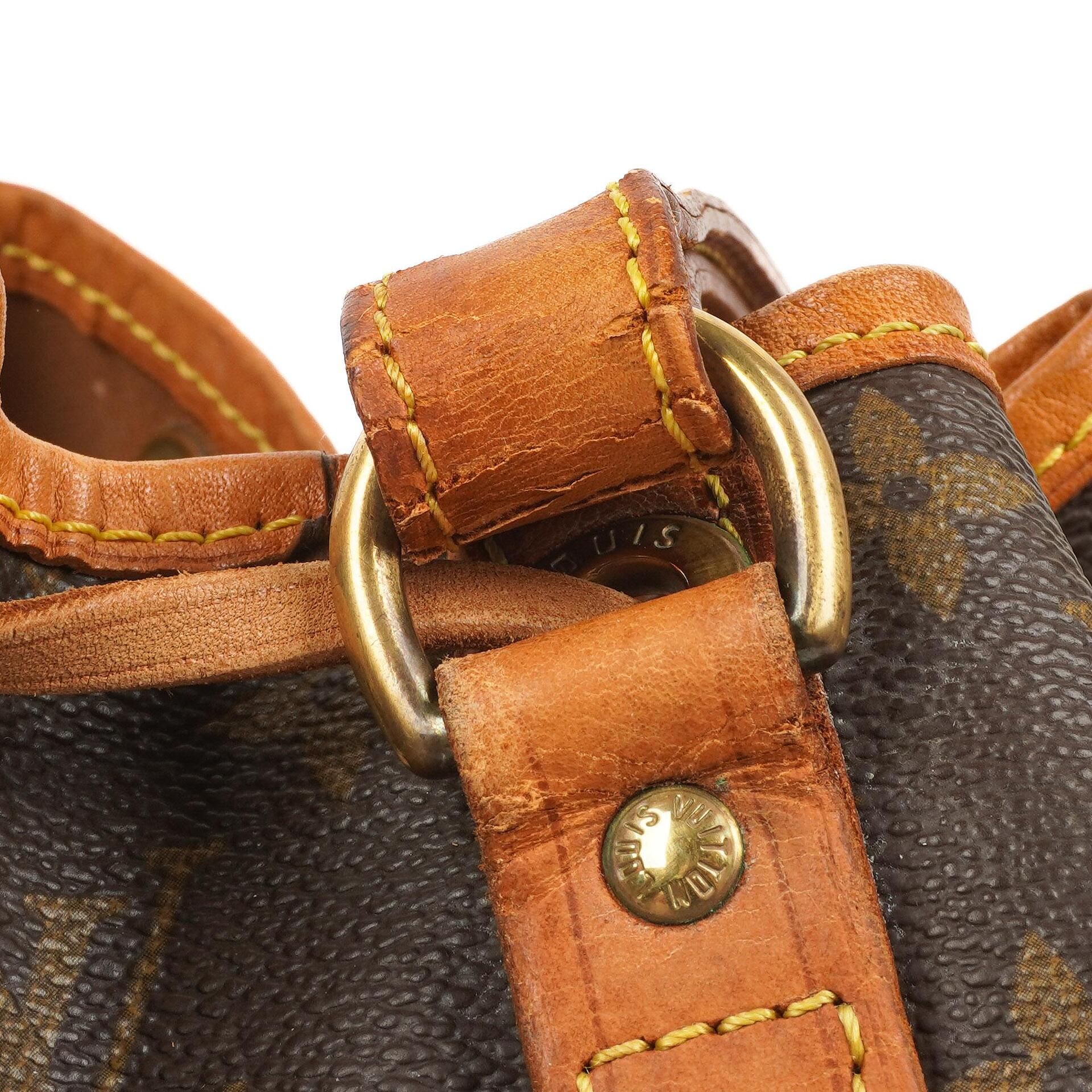 Louis Vuitton Petit Noe Monogram Canvas Schultertasche Gut
