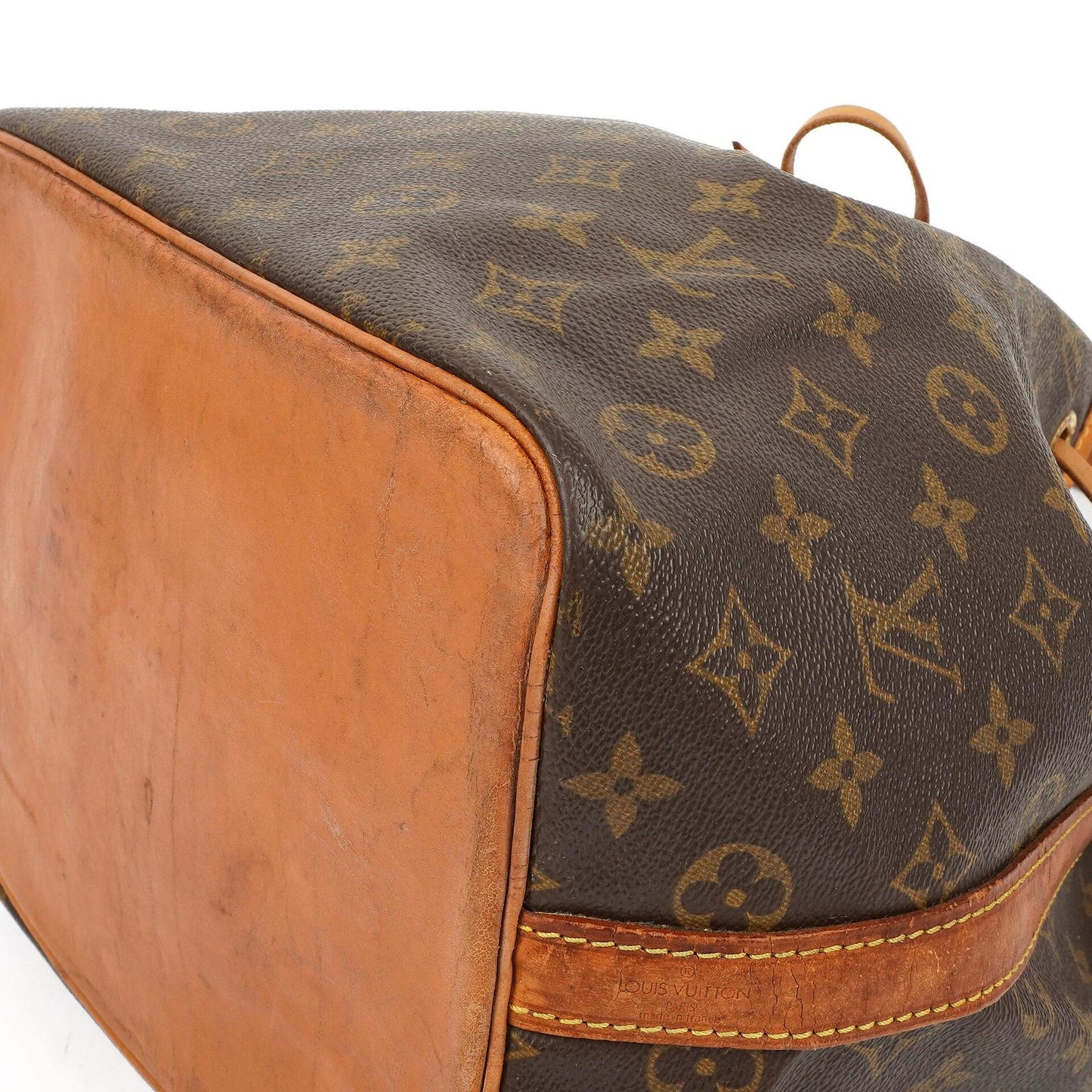 Louis Vuitton Petit Noe Monogram Canvas Schultertasche Gut