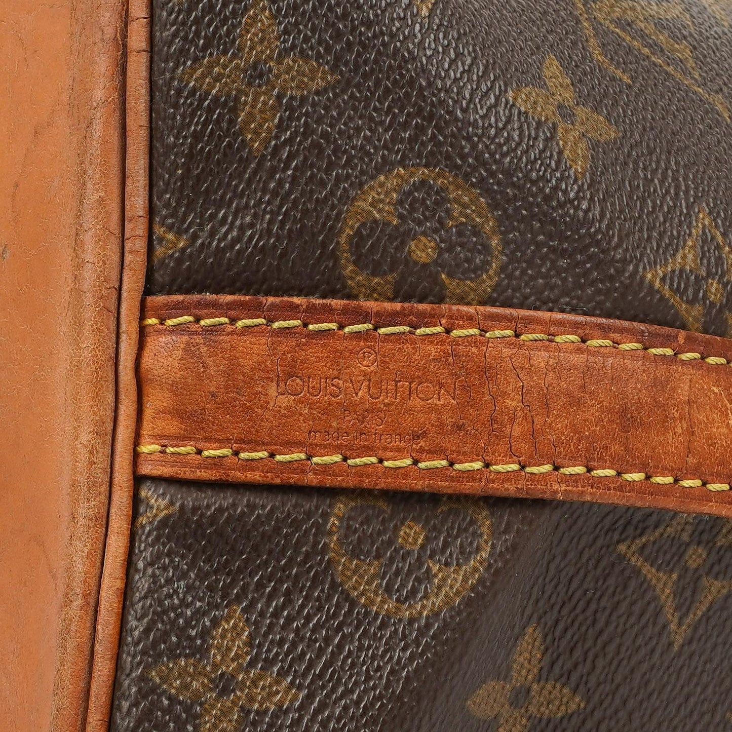 Louis Vuitton Petit Noe Monogram Canvas Schultertasche Gut