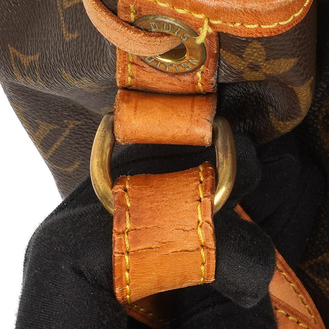 Louis Vuitton Petit Noe Monogram Canvas Schultertasche Gut