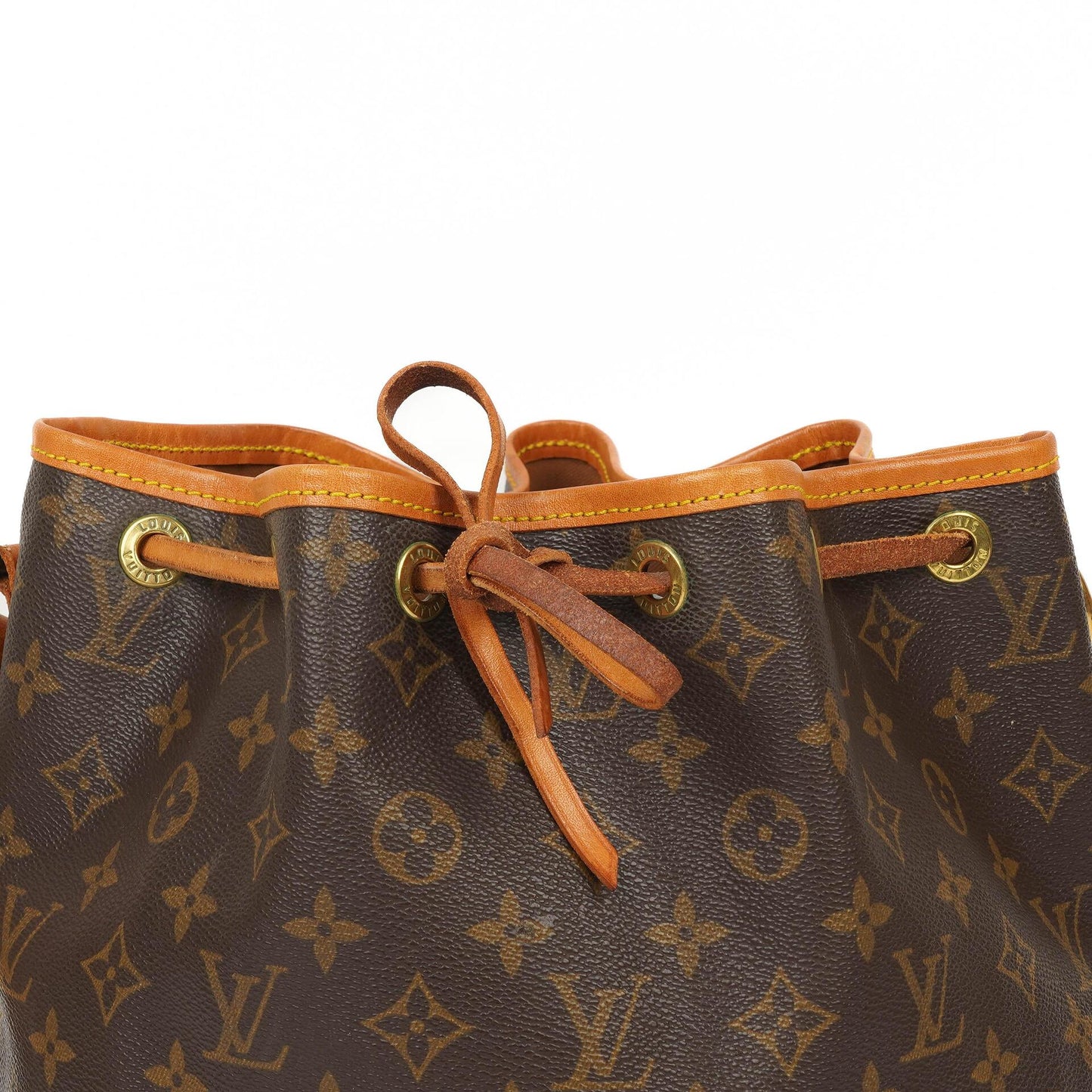 Louis Vuitton Petit Noe Monogram Canvas Schultertasche Gut