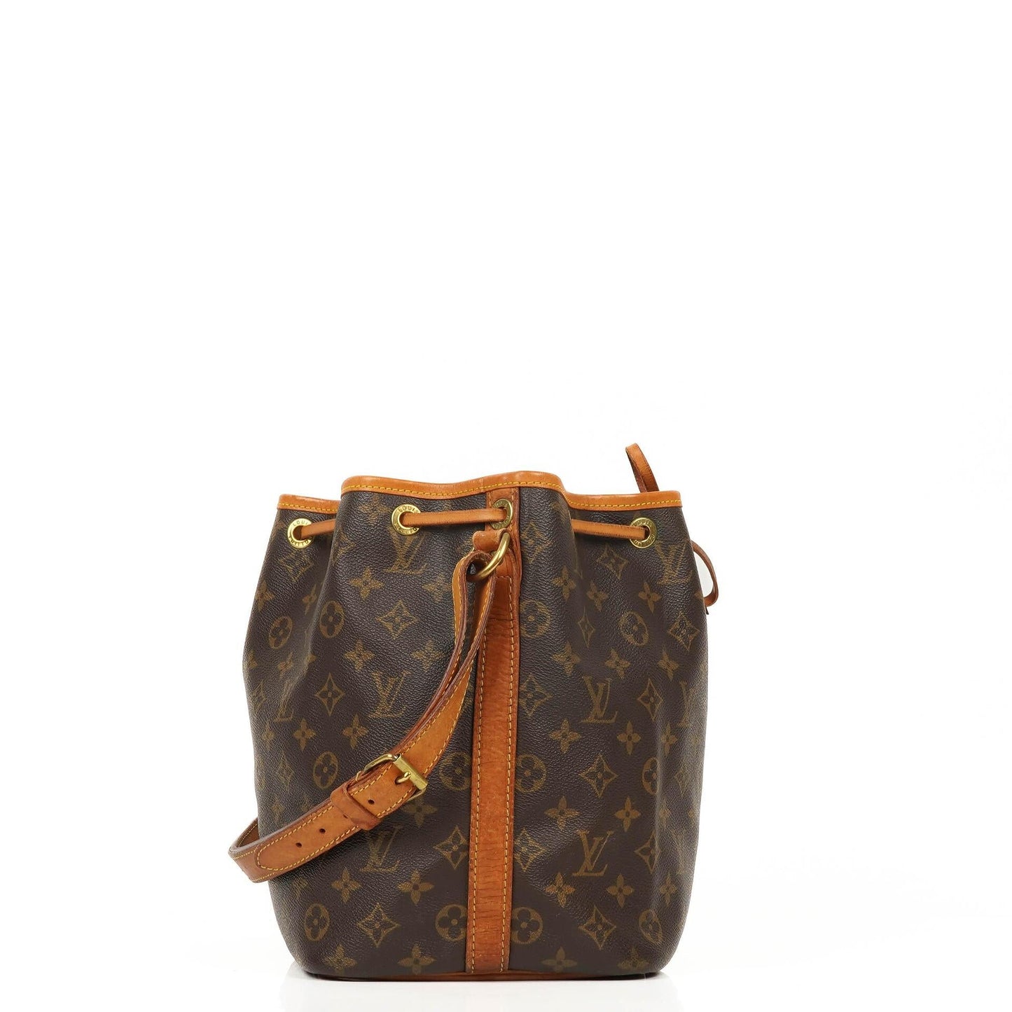 Louis Vuitton Petit Noe Monogram Canvas Schultertasche Gut