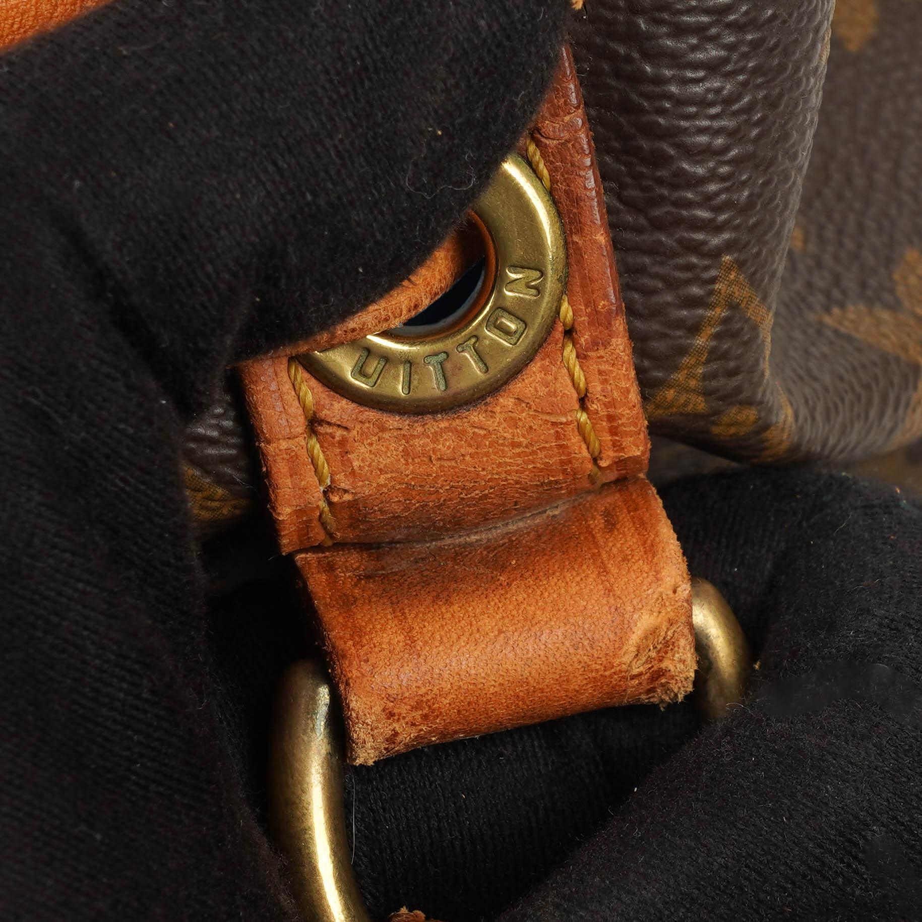 Louis Vuitton Petit Noe Monogram Canvas Schultertasche Gut