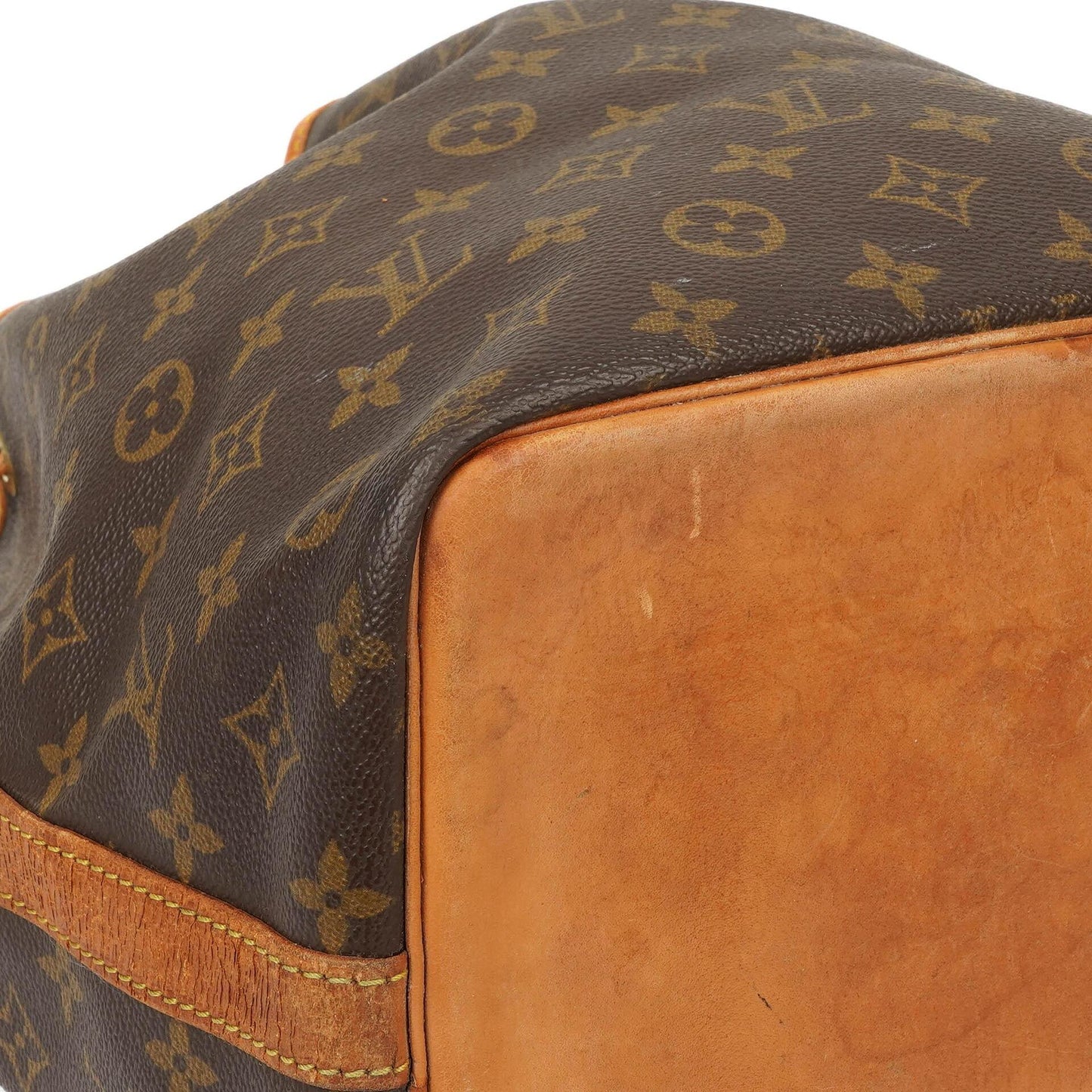 Louis Vuitton Petit Noe Monogram Canvas Schultertasche Gut