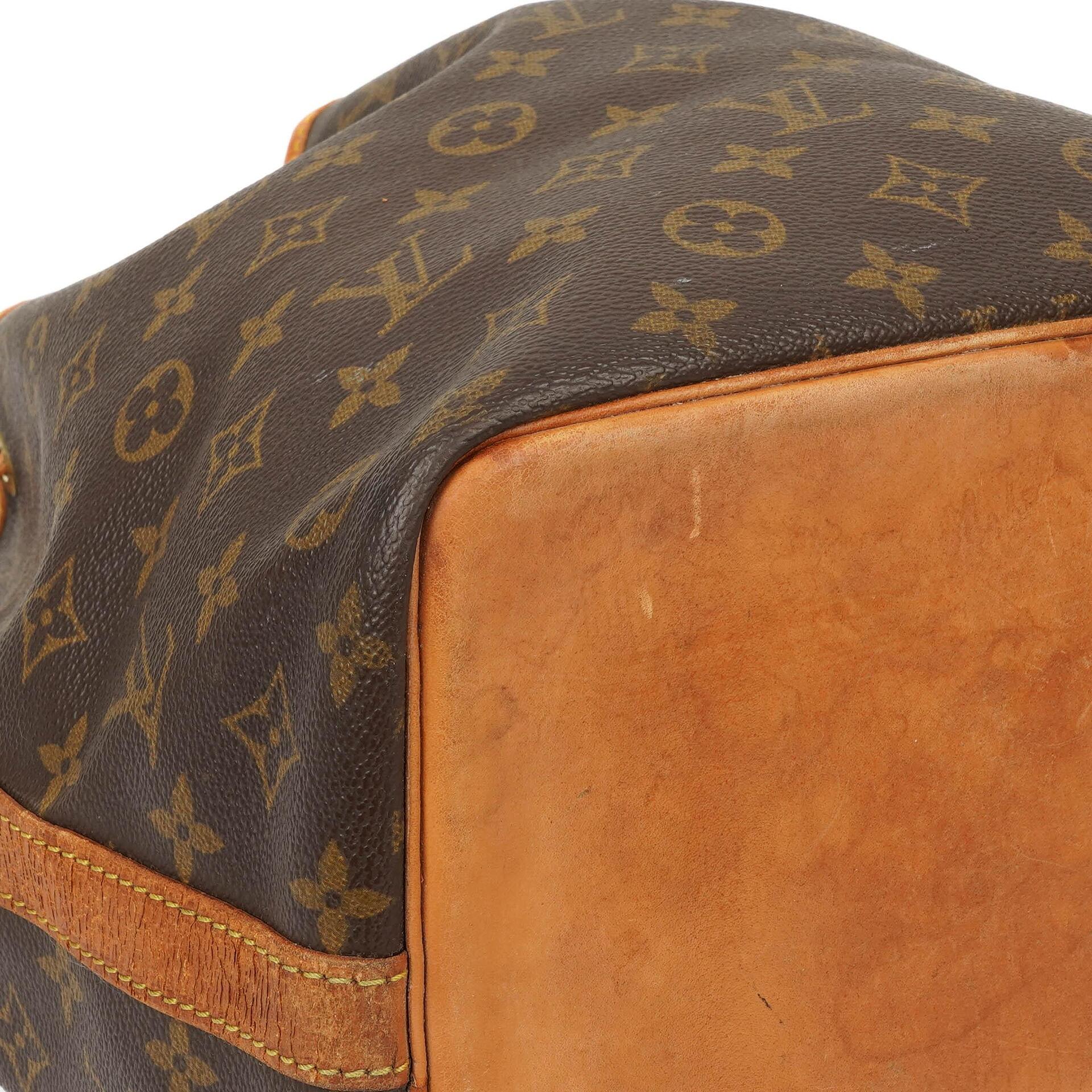 Louis Vuitton Petit Noe Monogram Canvas Schultertasche Gut