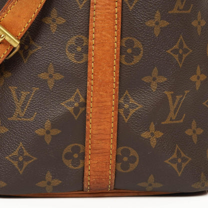 Louis Vuitton Petit Noe Monogram Canvas Schultertasche Gut