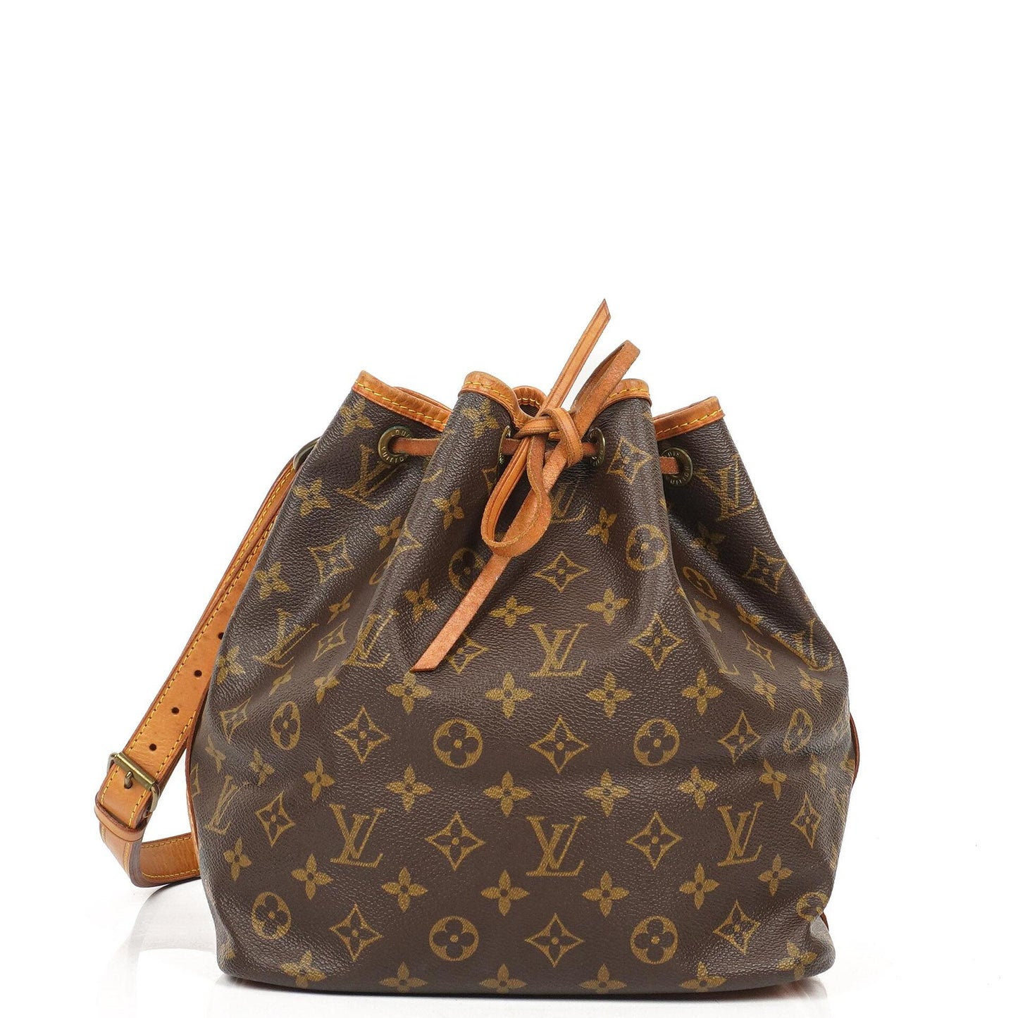 Louis Vuitton Petit Noe Monogram Canvas Schultertasche