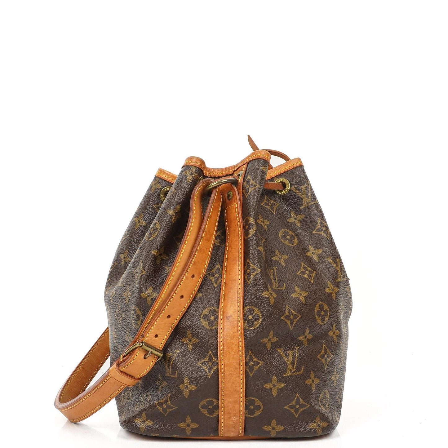 Louis Vuitton Petit Noe Monogram Canvas Schultertasche