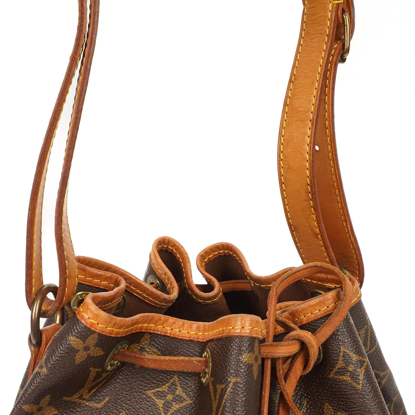Louis Vuitton Petit Noe Monogram Canvas Schultertasche