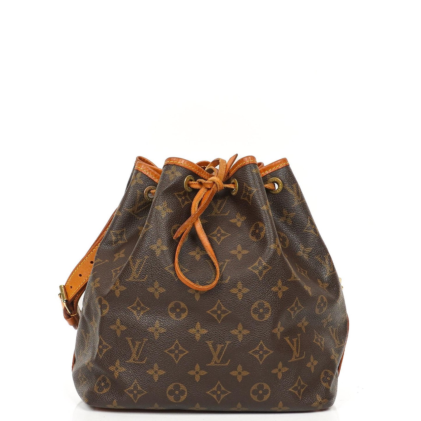 Louis Vuitton Petit Noe Schultertasche aus Monogram Canvas