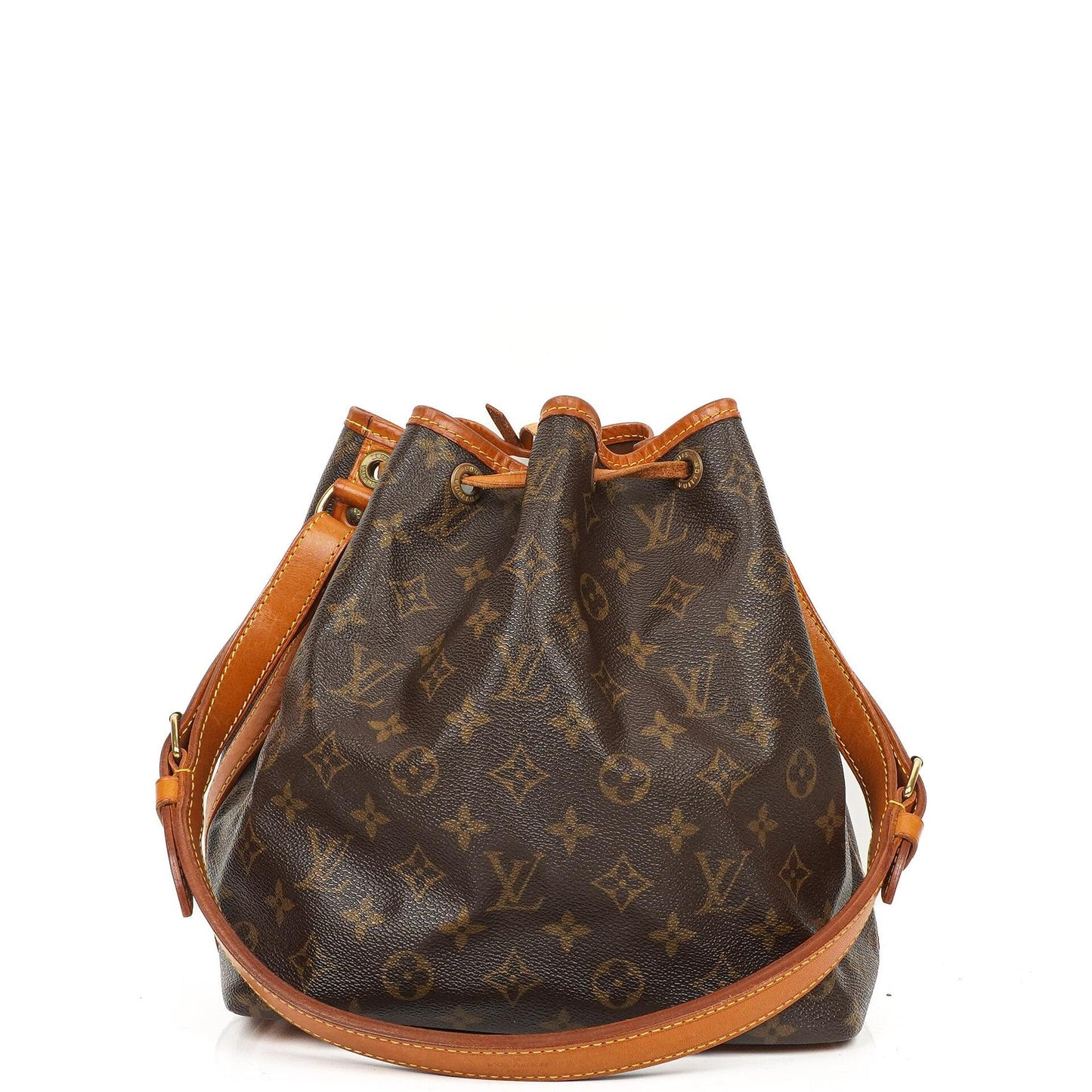 Louis Vuitton Petit Noe Schultertasche aus Monogram Canvas