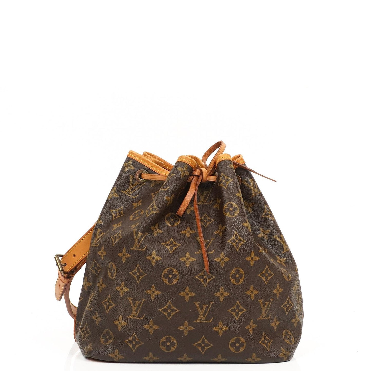 Louis Vuitton Petit Noe Schultertasche aus Monogram Canvas