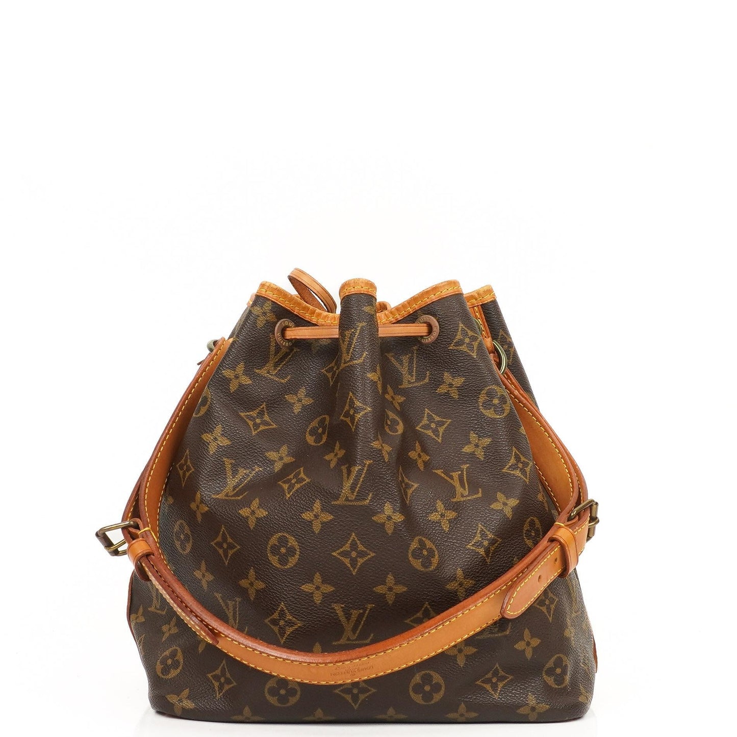 Louis Vuitton Petit Noe Schultertasche aus Monogram Canvas