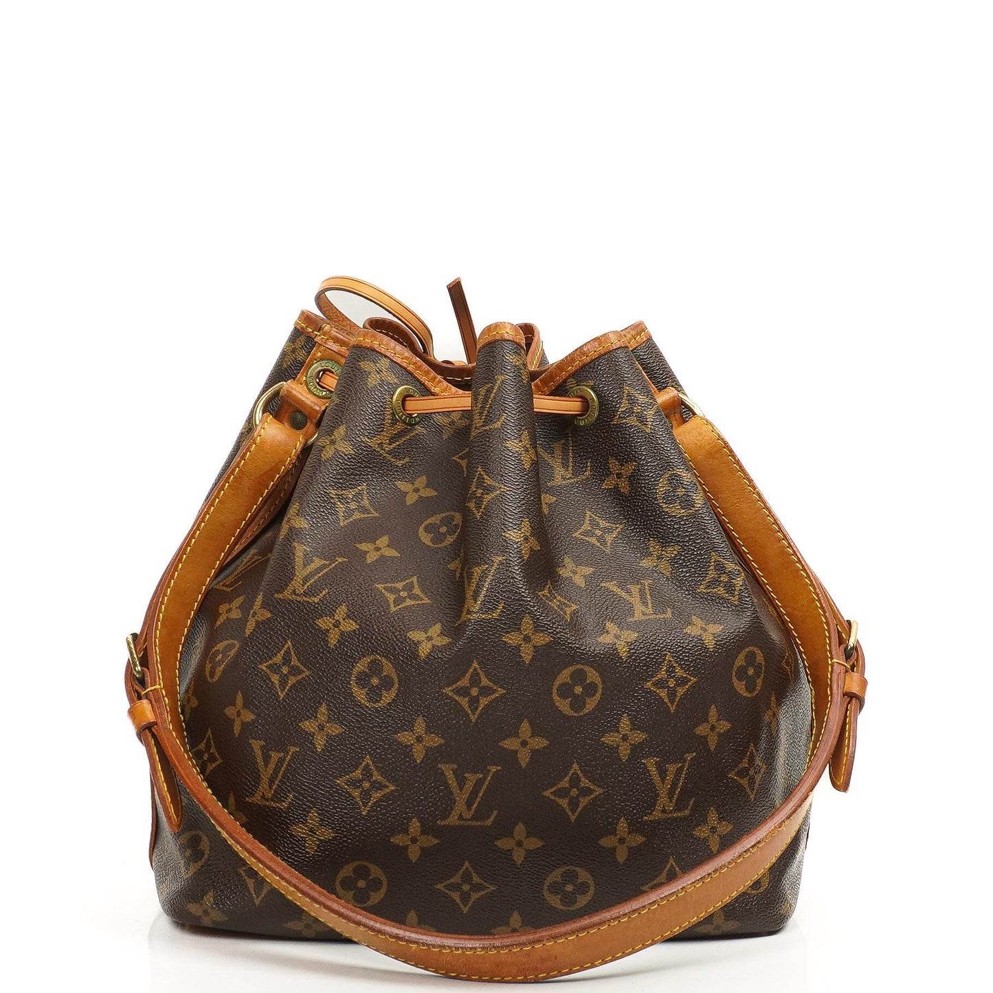 Louis Vuitton Petit Noe Monogramm Canvas Schultertasche