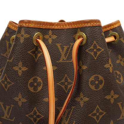 Louis Vuitton Petit Noe Monogramm Canvas Schultertasche