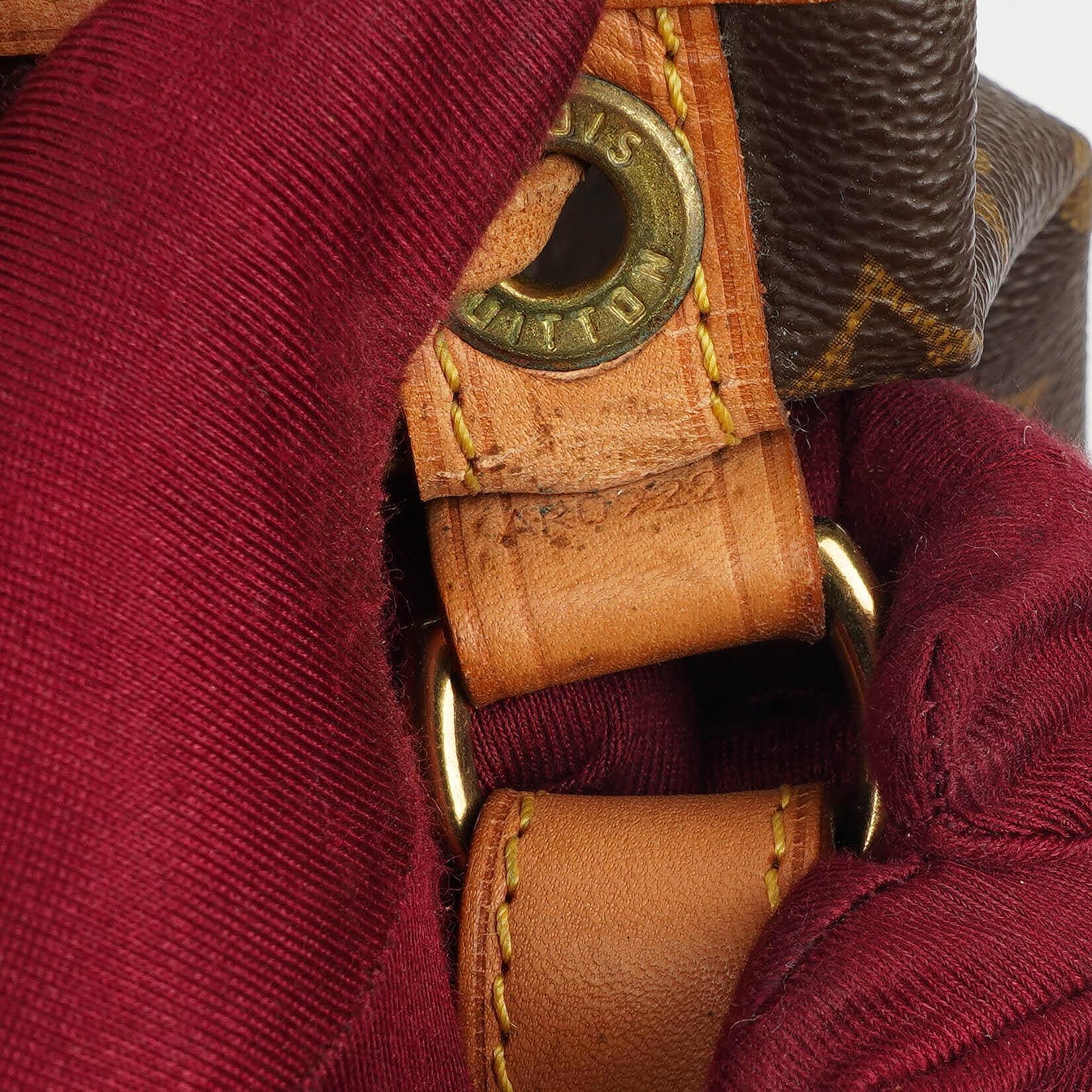 Louis Vuitton Petit Noe Monogram Canvas Schultertasche, 1992