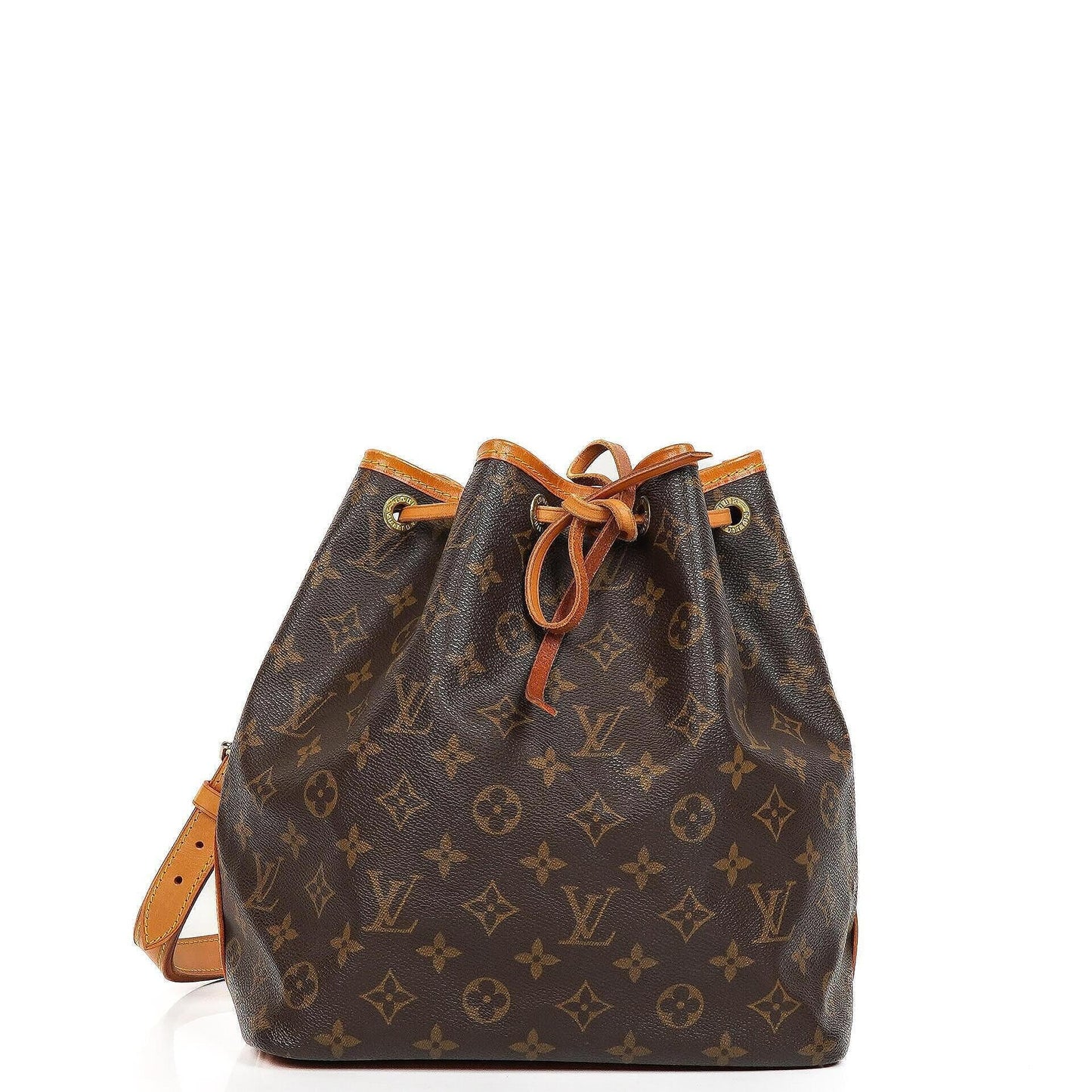 Louis Vuitton Petit Noe Schultertasche aus Monogram Canvas