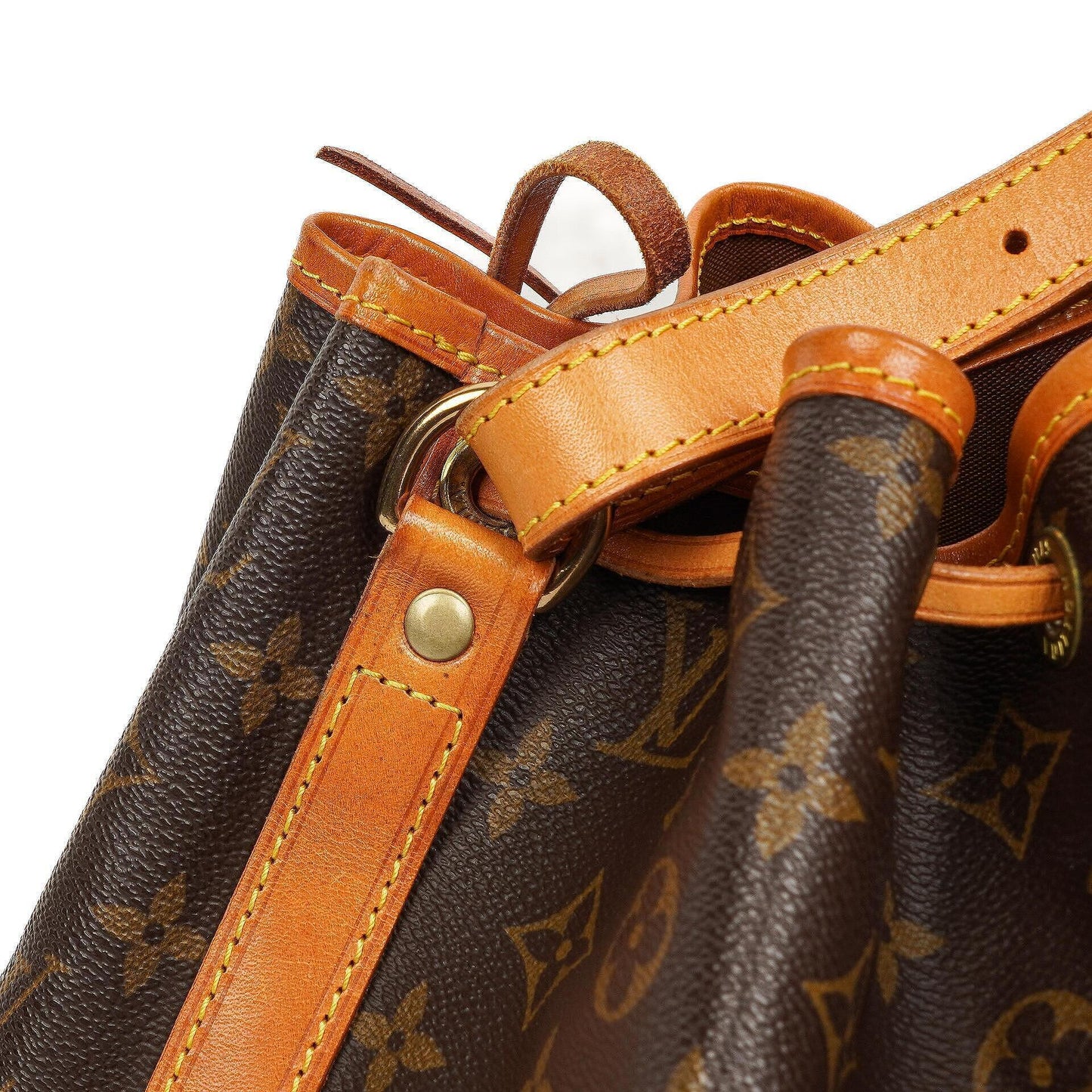 Louis Vuitton Petit Noe Schultertasche aus Monogram Canvas