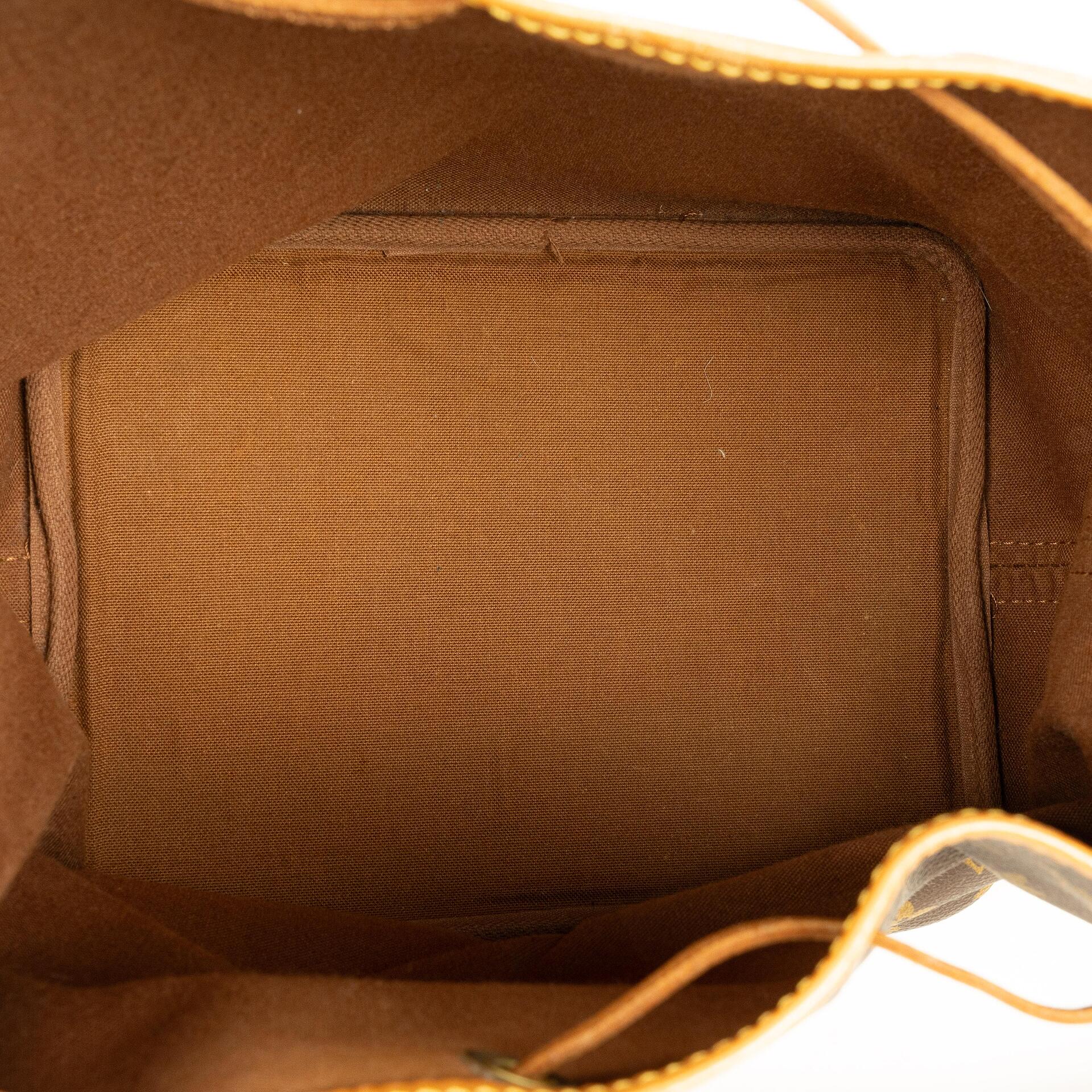 Louis Vuitton Petit Noe Schultertasche aus Monogramm Canvas