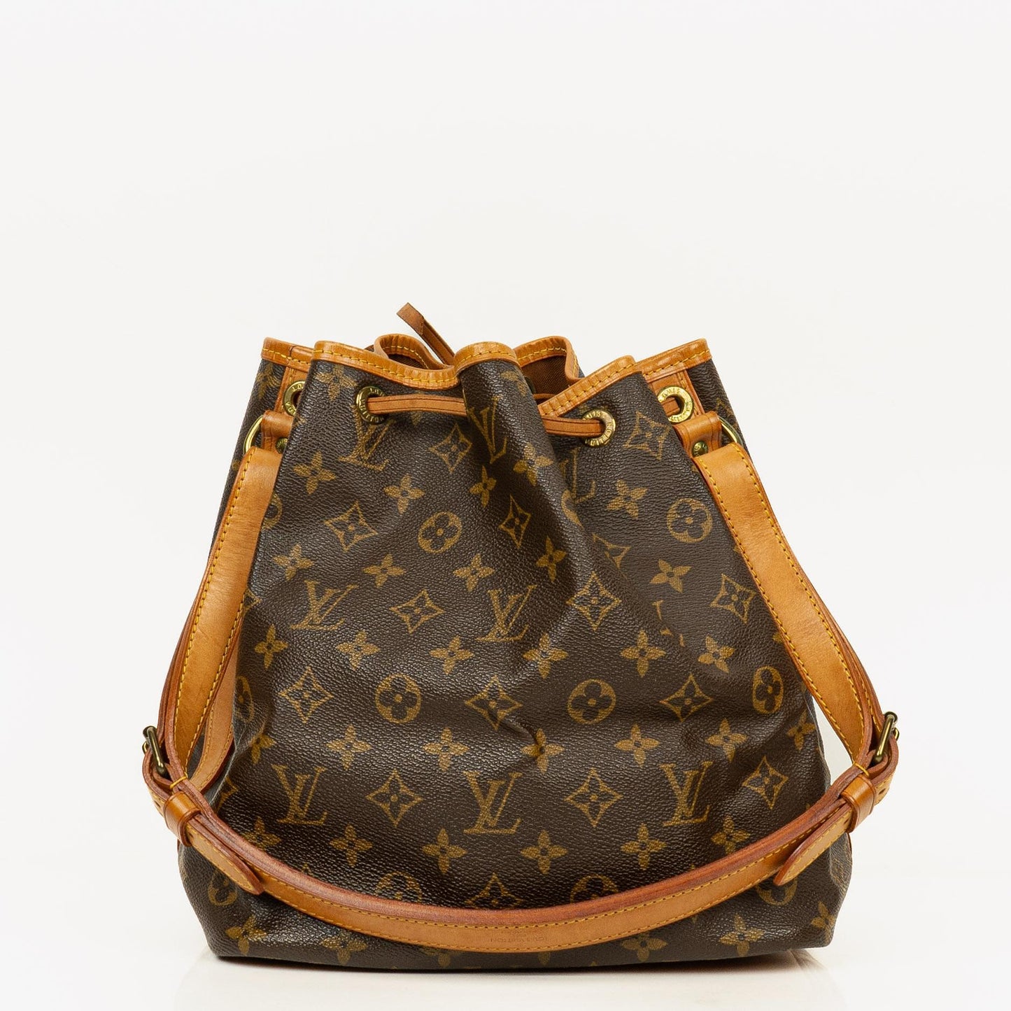 Louis Vuitton Petit Noe Schultertasche aus Monogramm Canvas