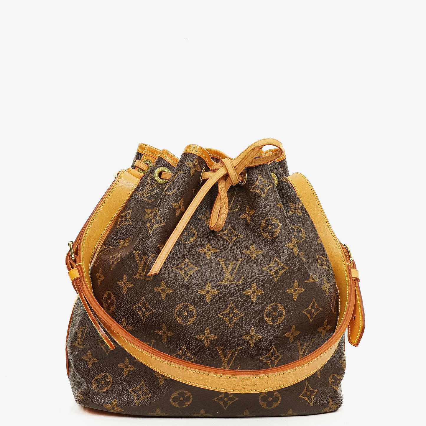 Louis Vuitton Petit Noé Schultertasche aus Monogram Canvas