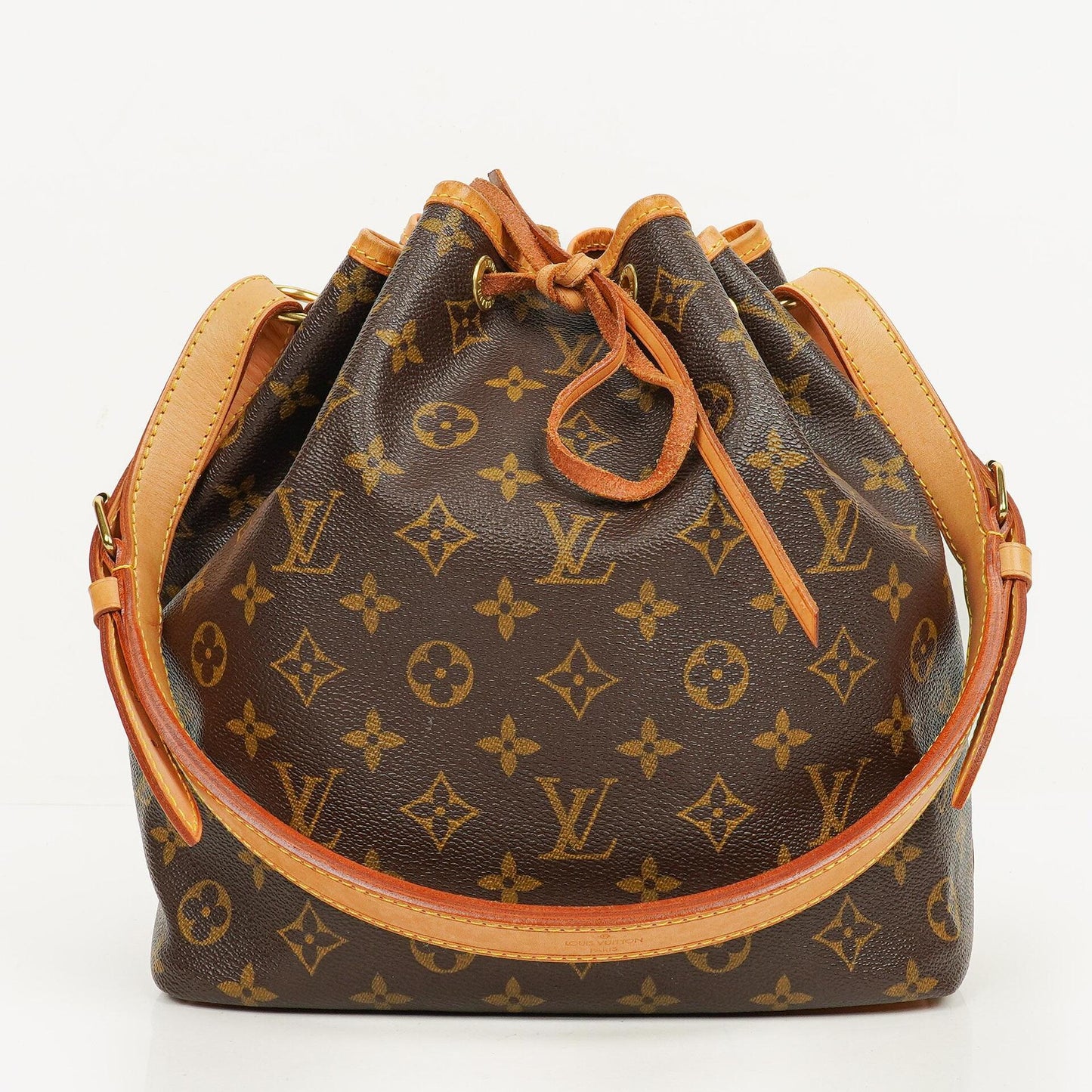 Louis Vuitton Petit Noe Schultertasche aus Monogram Canvas