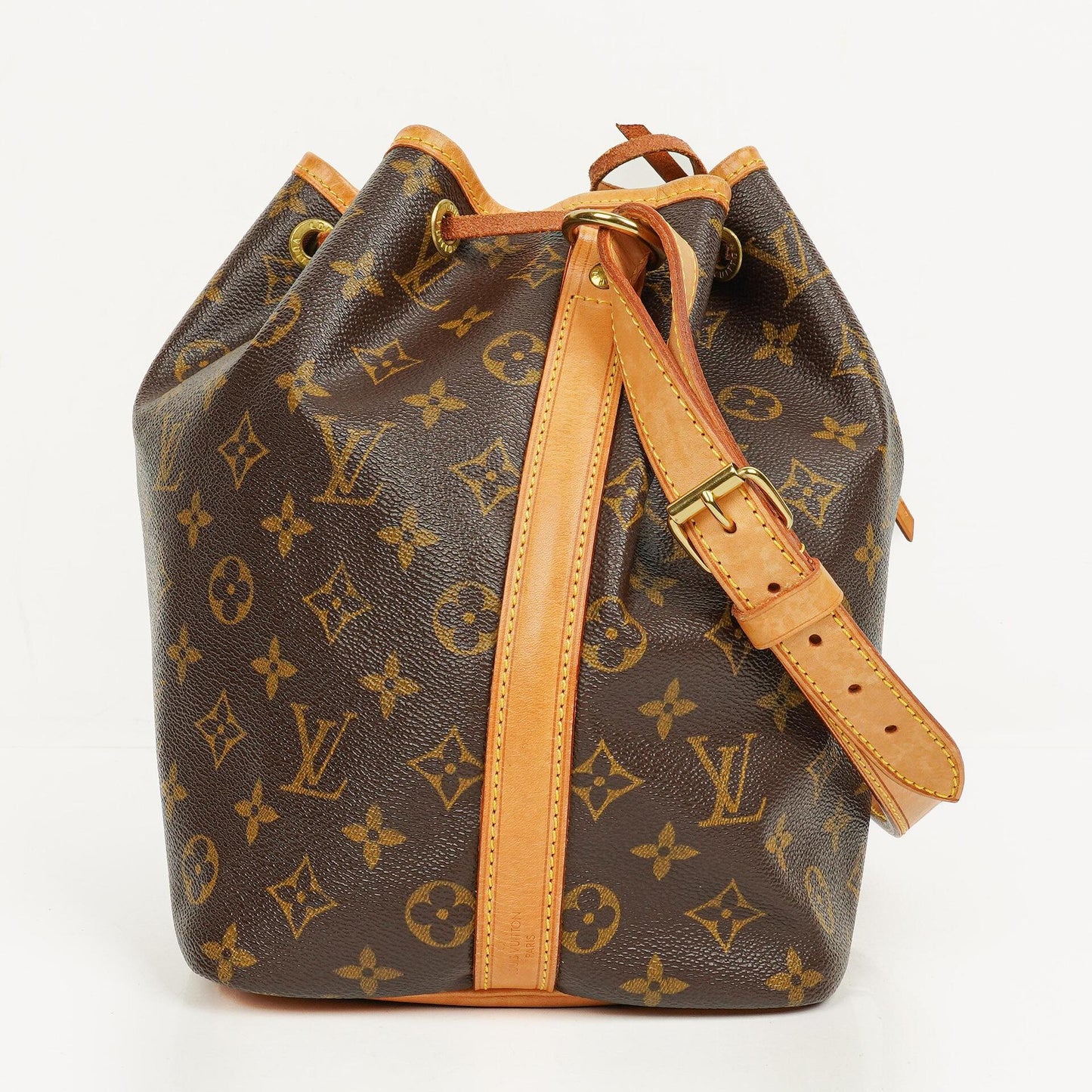 Louis Vuitton Petit Noe Schultertasche aus Monogram Canvas