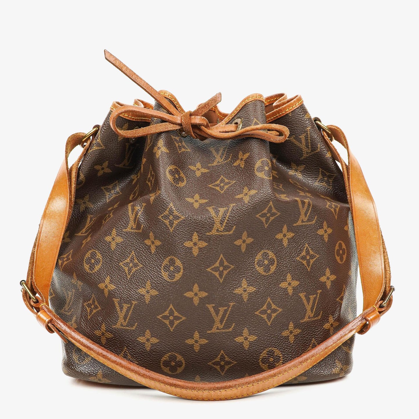 Louis Vuitton Petit Noé Schultertasche aus Monogram Canvas