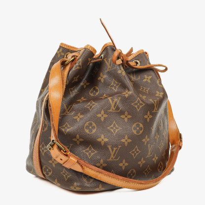 Louis Vuitton Petit Noé Schultertasche aus Monogram Canvas