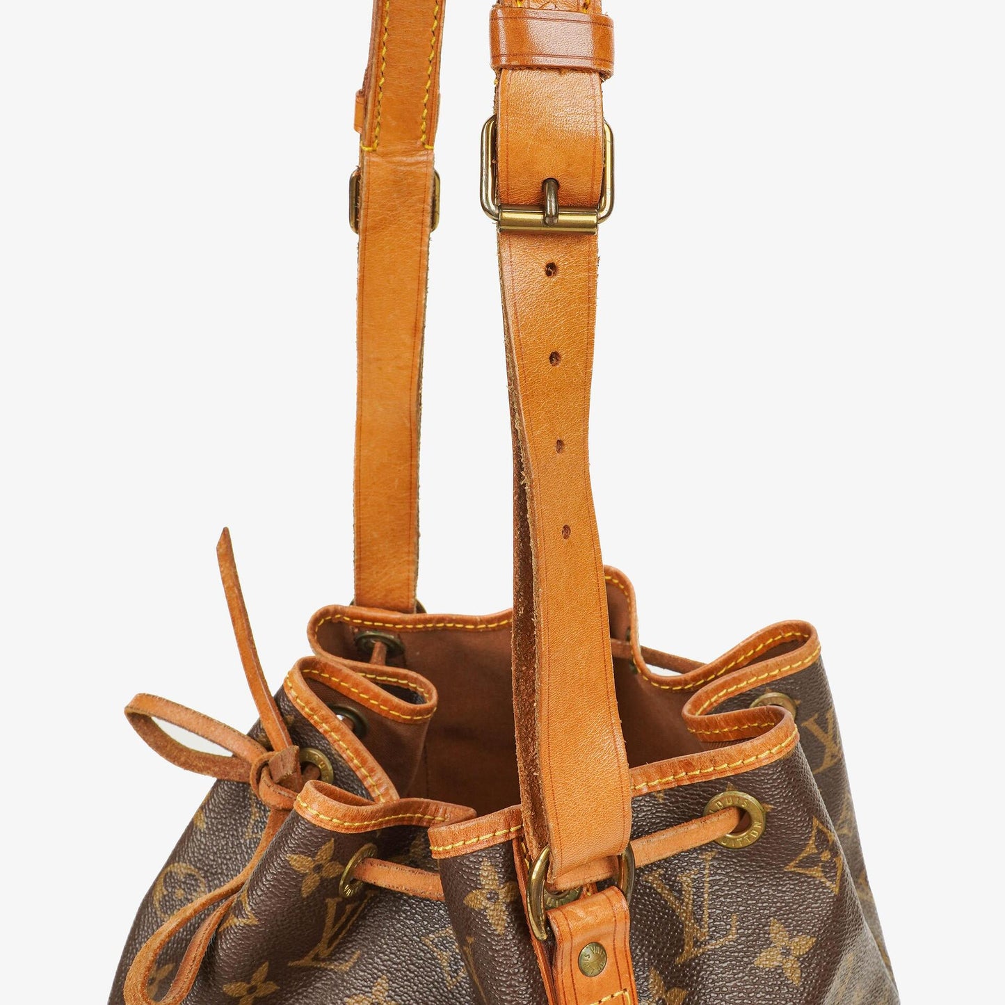 Louis Vuitton Petit Noé Schultertasche aus Monogram Canvas