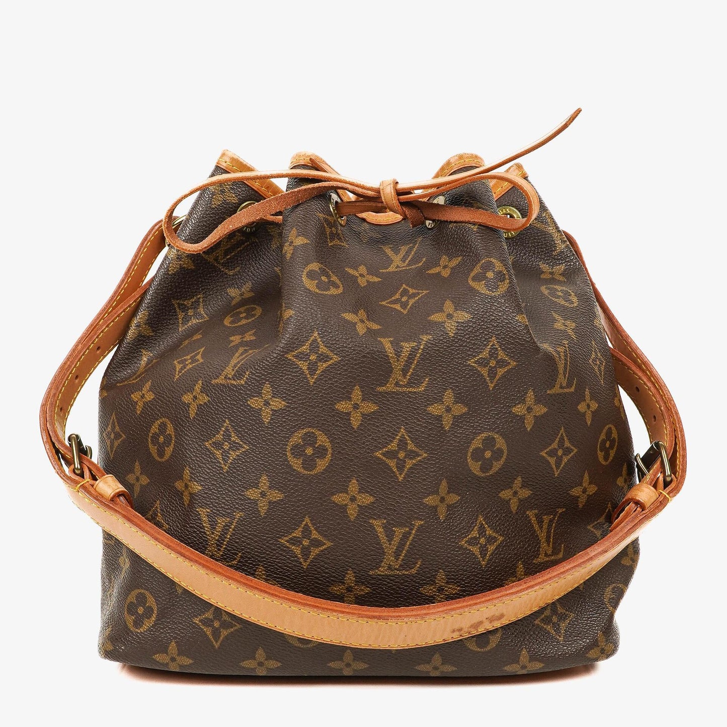 Louis Vuitton Petit Noé Schultertasche aus Monogram Canvas