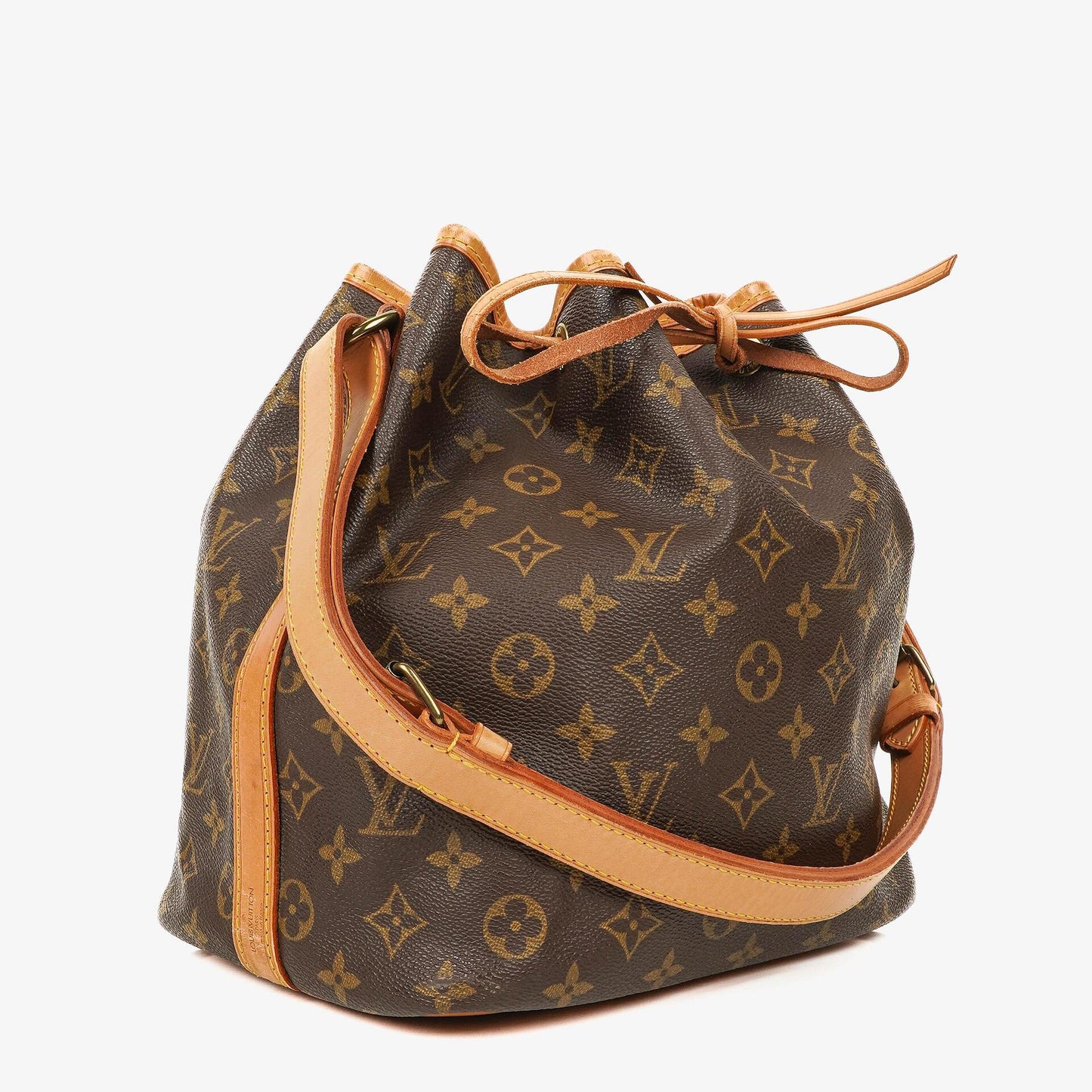 Louis Vuitton Petit Noé Schultertasche aus Monogram Canvas