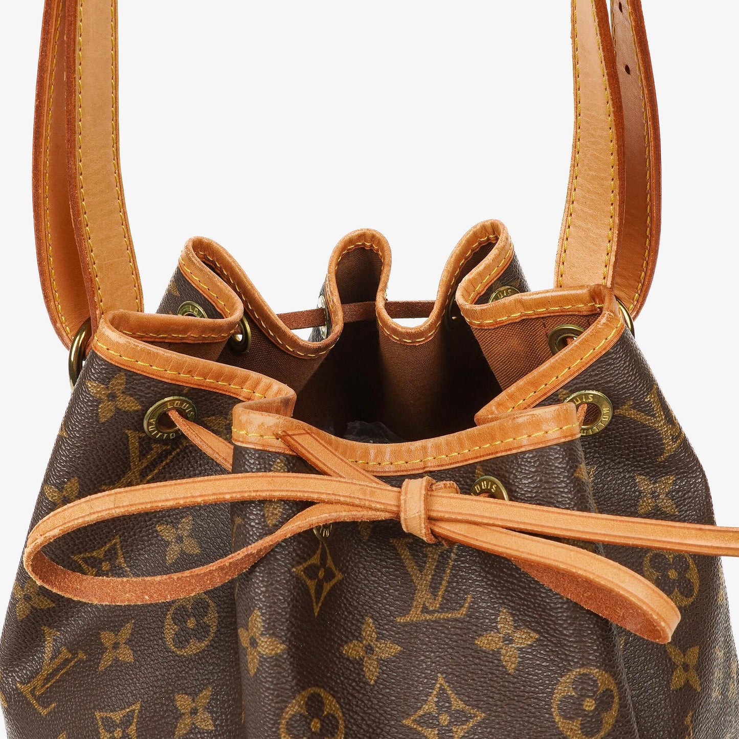 Louis Vuitton Petit Noé Schultertasche aus Monogram Canvas