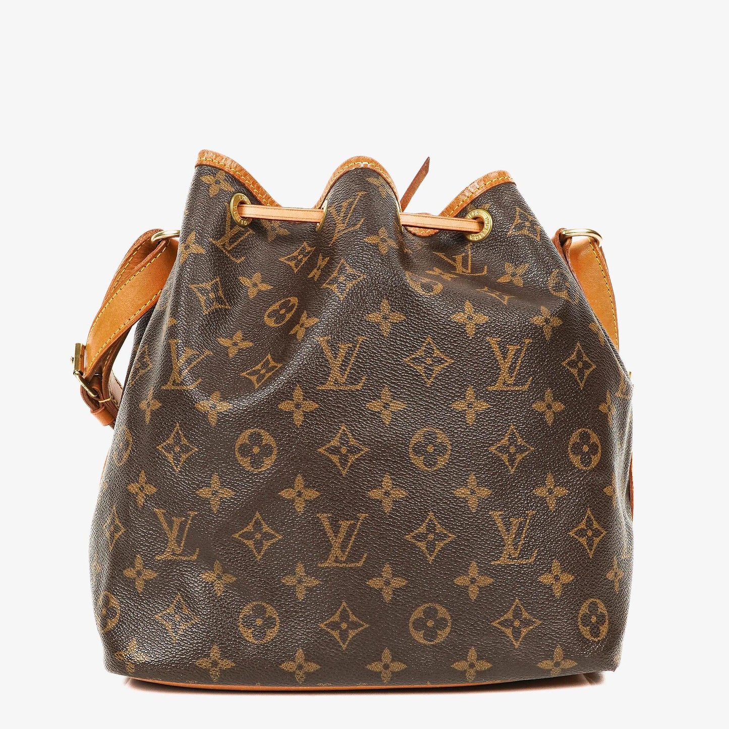 Louis Vuitton Petit Noe Schultertasche aus Monogram Canvas