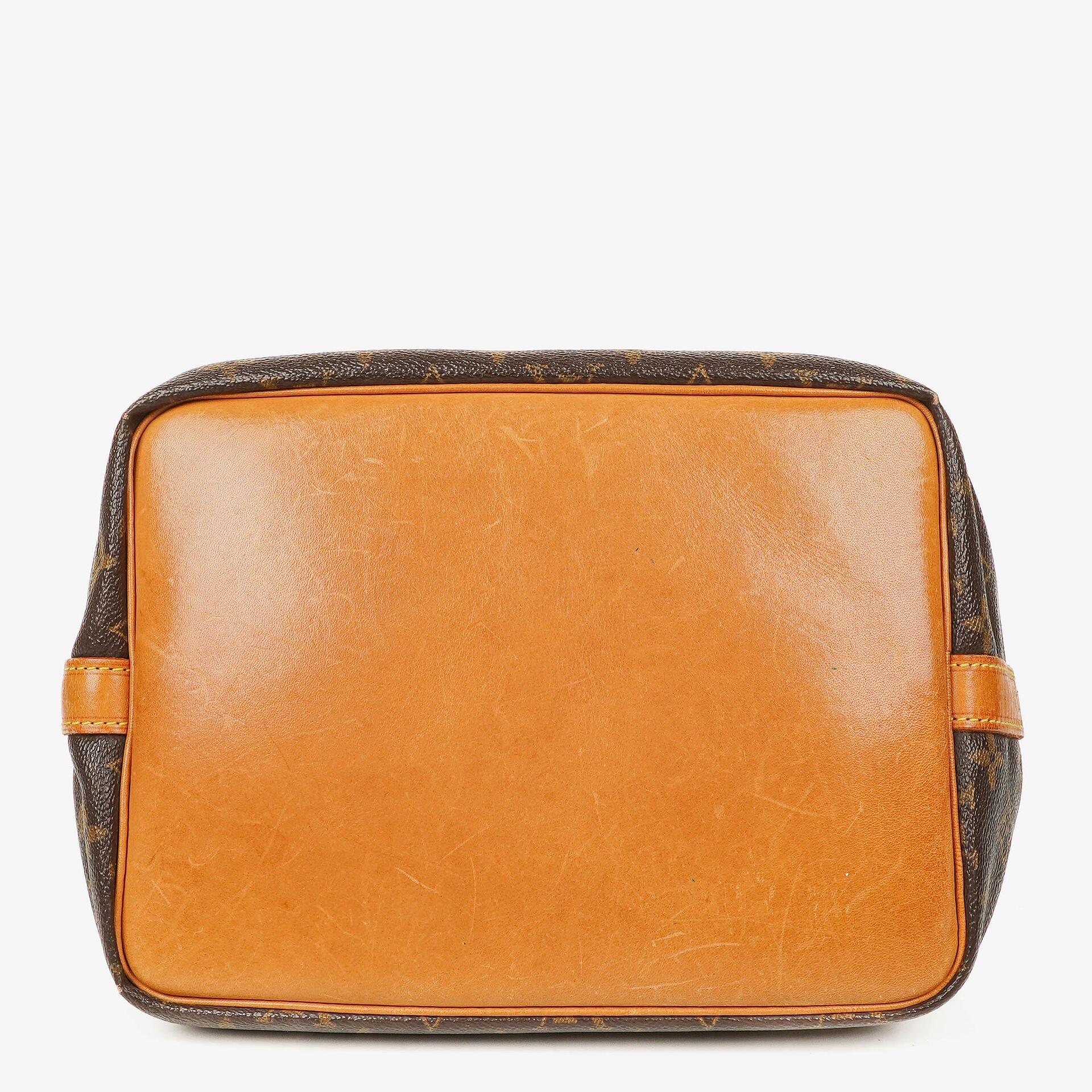 Louis Vuitton Petit Noe Schultertasche aus Monogram Canvas
