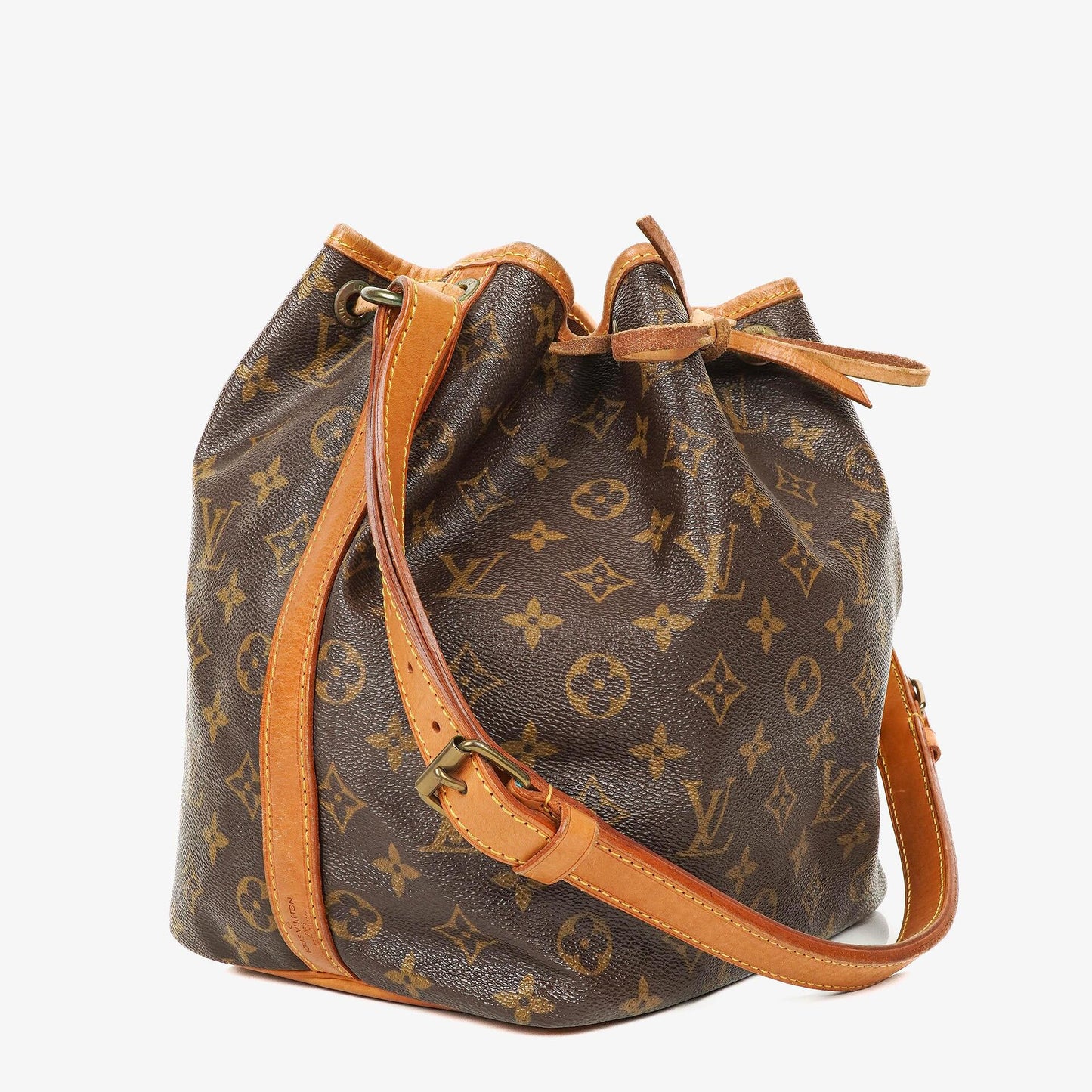 Louis Vuitton Petit Noe Schultertasche aus Monogram Canvas