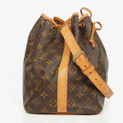 Louis Vuitton Petit Noe Schultertasche aus Monogram Canvas