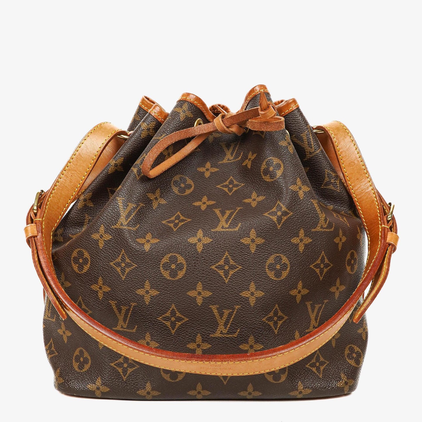 Louis Vuitton Petit Noé Schultertasche aus Monogram Canvas
