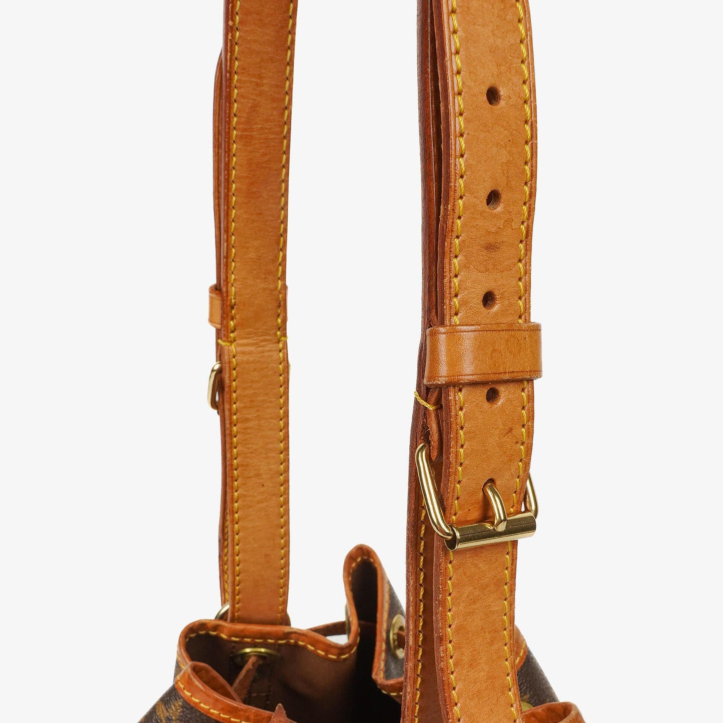 Louis Vuitton Petit Noé Schultertasche aus Monogram Canvas