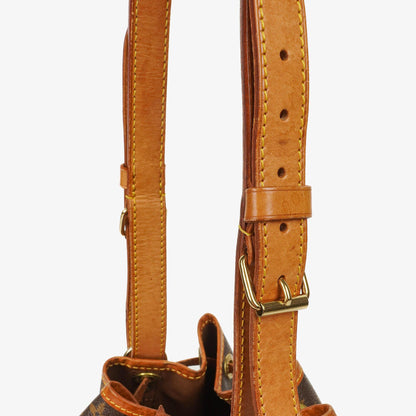 Louis Vuitton Petit Noé Schultertasche aus Monogram Canvas