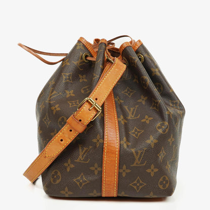 Louis Vuitton Petit Noé Monogram Canvas Schultertasche