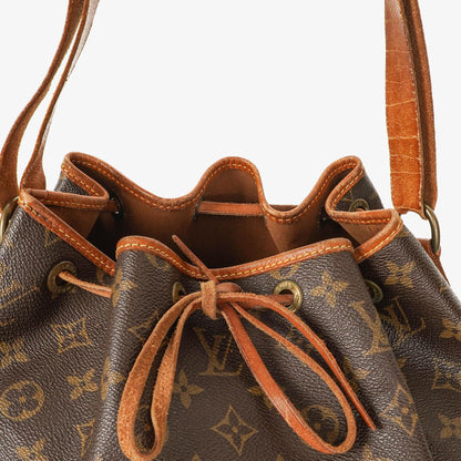 Louis Vuitton Petit Noé Monogram Canvas Schultertasche