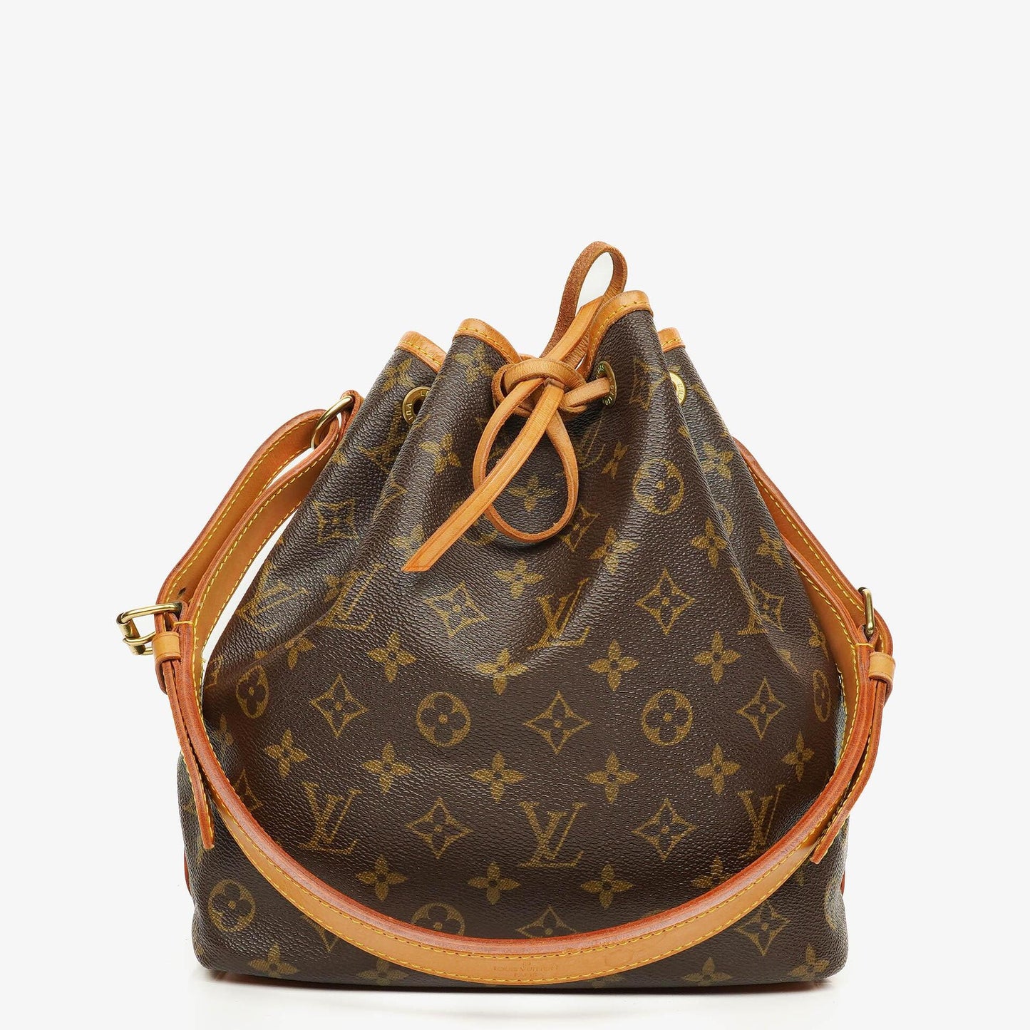 Louis Vuitton Petit Noé Schultertasche aus Monogram Canvas