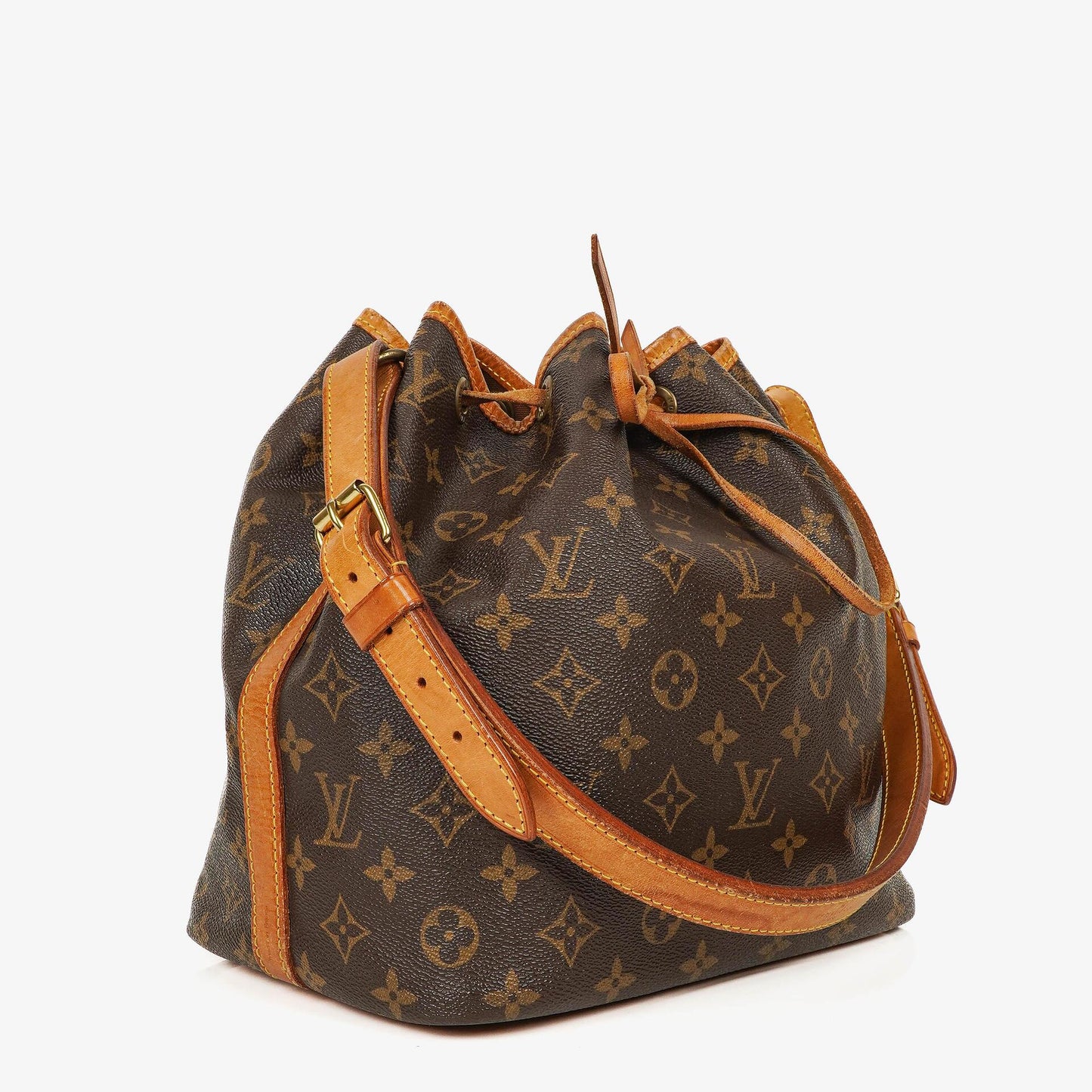 Louis Vuitton Petit Noé Schultertasche aus Monogram Canvas