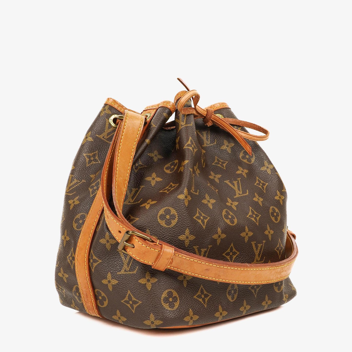 Louis Vuitton Petit Noé Schultertasche aus Monogram Canvas