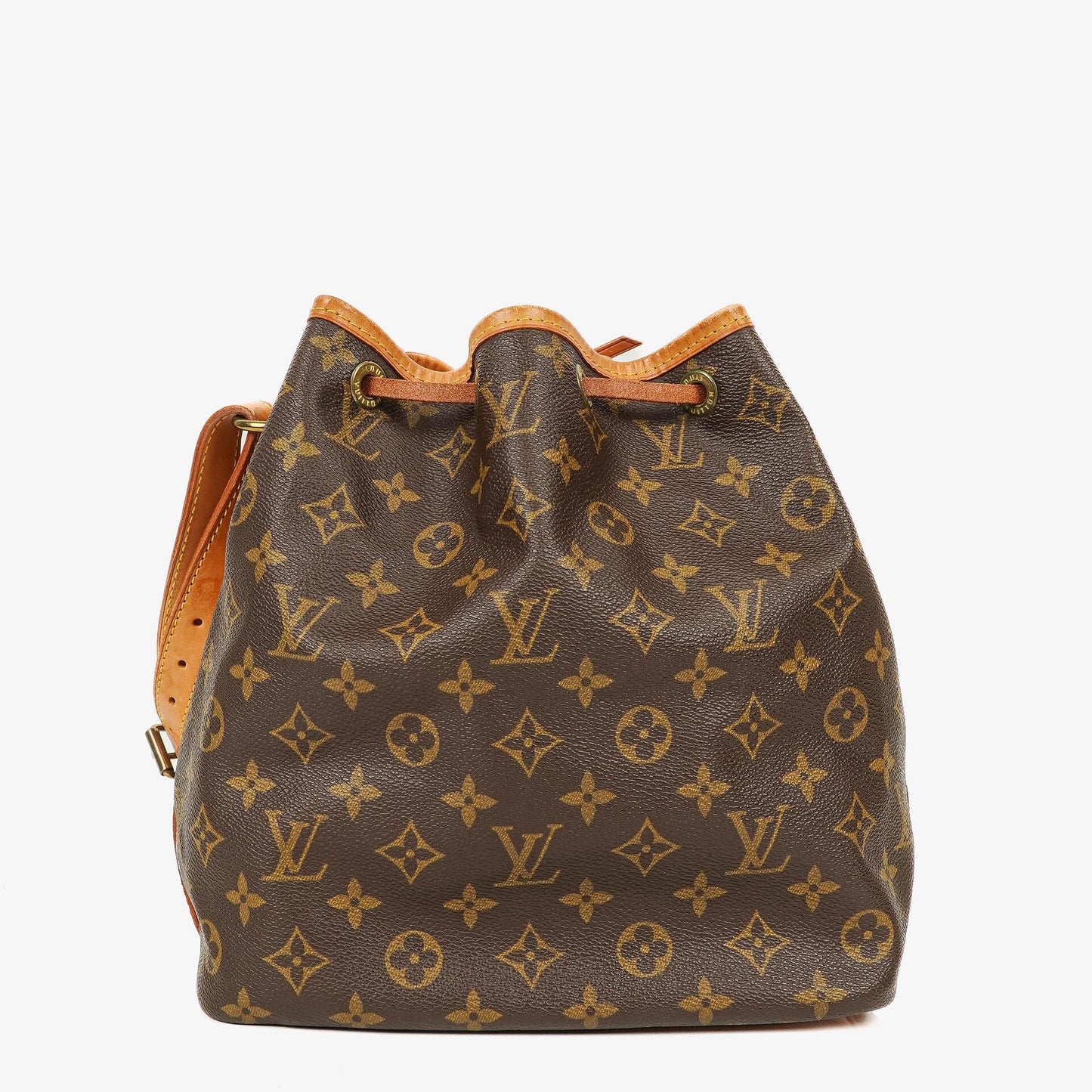 Louis Vuitton Petit Noé Schultertasche aus Monogram Canvas