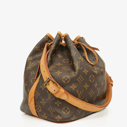Louis Vuitton Petit Noé Monogram Canvas Schultertasche